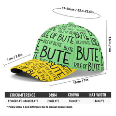 Isle of Bute Baseball Cap - Free p&p Worldwide