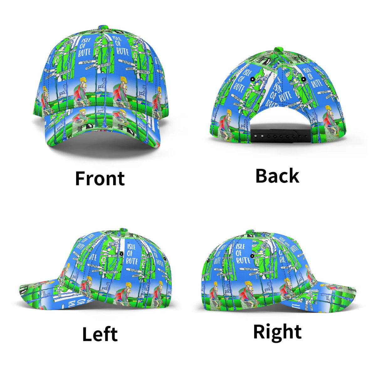 Isle of Bute Baseball Cap - Free p&p Worldwide