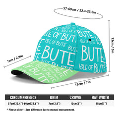 Isle of Bute Baseball Cap - Free p&p Worldwide