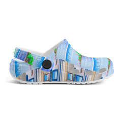 Port Bannatyne Isle of Bute Kids Soft Clogs - FREE p&p Worldwide