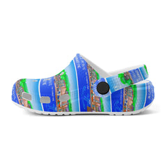 Port Bannatyne Isle of Bute Kids Soft Clogs - FREE p&p Worldwide