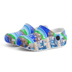 Port Bannatyne Isle of Bute Kids Soft Clogs - FREE p&p Worldwide