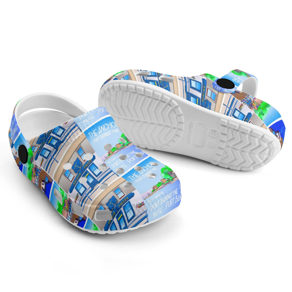 Port Bannatyne Isle of Bute Kids Soft Clogs - FREE p&p Worldwide