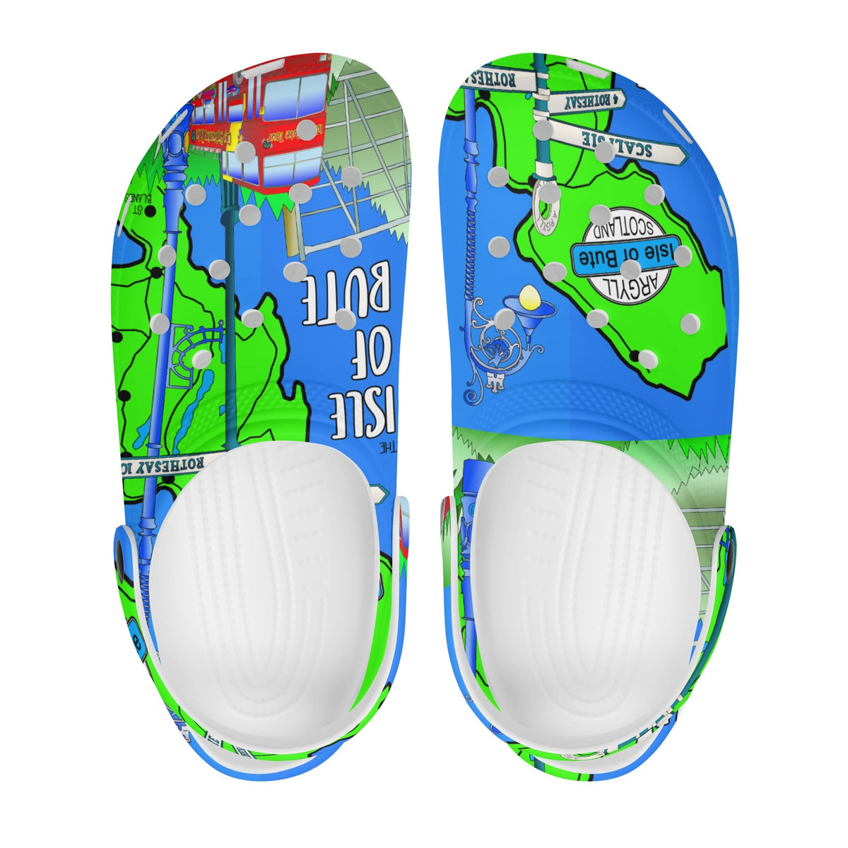 Isle of Bute Women's Soft Clogs - Free p&p Worldwide