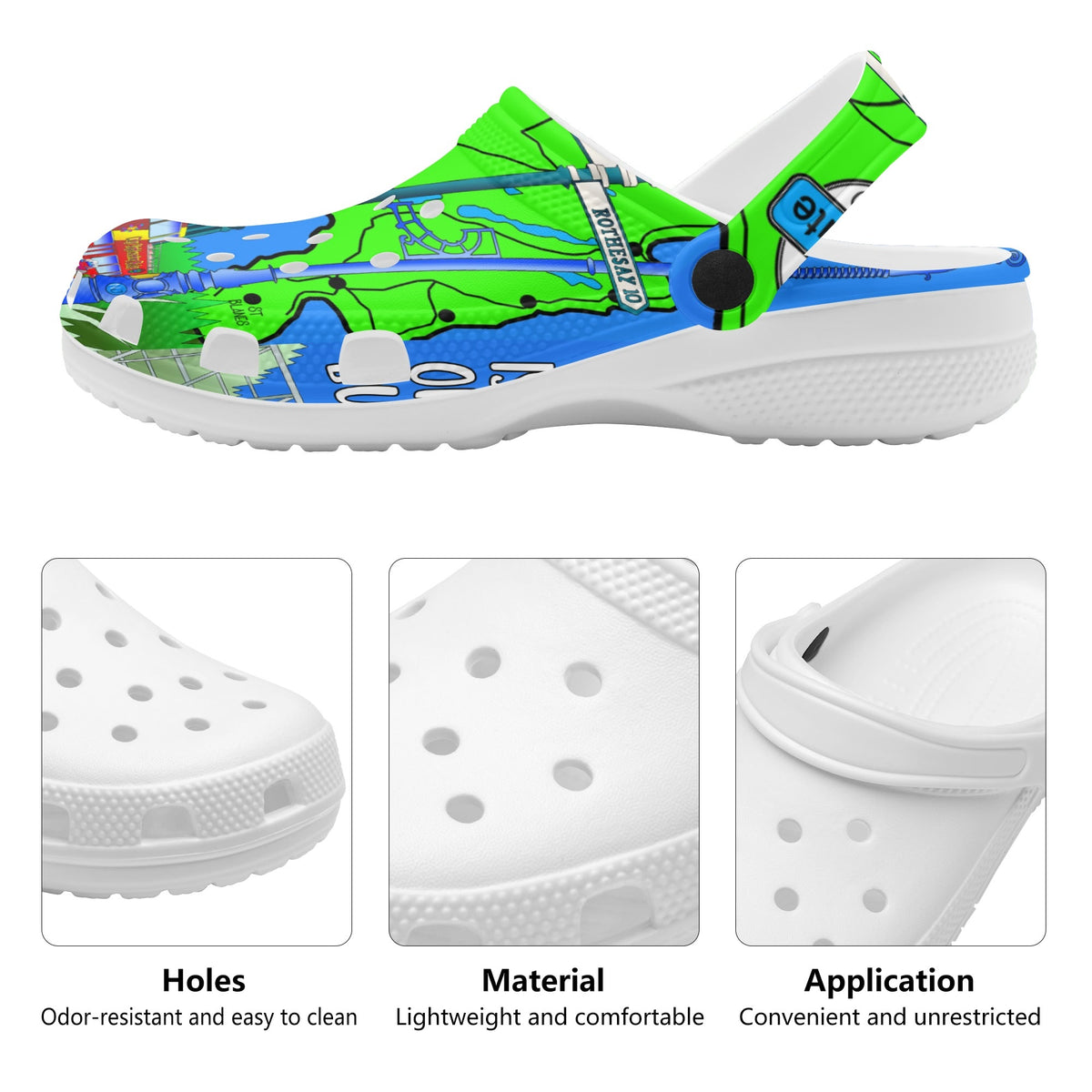 Isle of Bute Women's Soft Clogs - Free p&p Worldwide