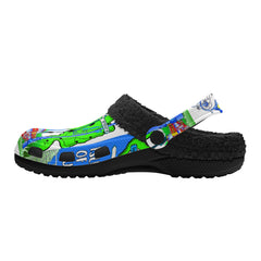Isle of Bute Adults Fur Lined Clogs - Free p&p Worldwide