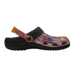 Isle of Bute Adults Fur Lined Clogs - Free p&p Worldwide