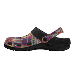 Isle of Bute Adults Fur Lined Clogs - Free p&p Worldwide