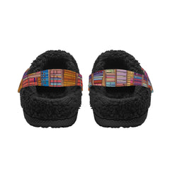 Isle of Bute Adults Fur Lined Clogs - Free p&p Worldwide
