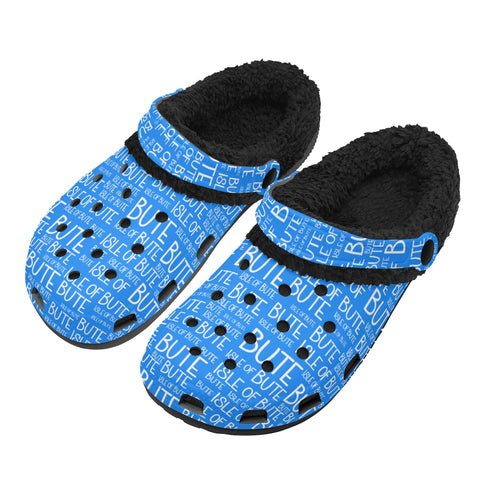 Isle of Bute Adults Fur Lined Clogs - Free p&p Worldwide