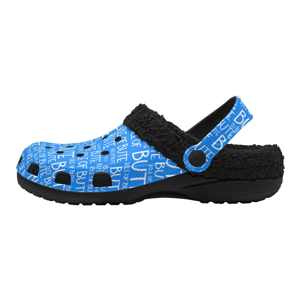 Isle of Bute Adults Fur Lined Clogs - Free p&p Worldwide