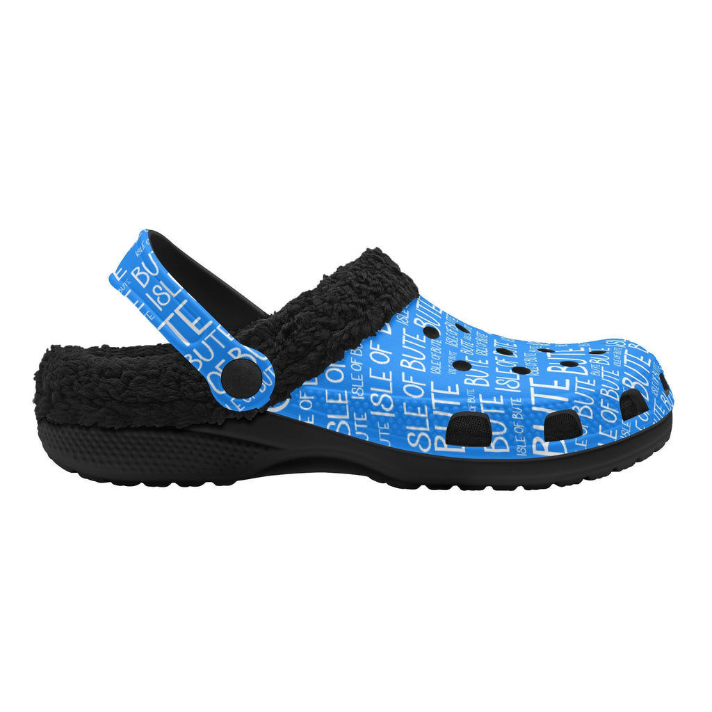 Isle of Bute Adults Fur Lined Clogs - Free p&p Worldwide