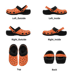 Isle of Bute Adults Fur Lined Clogs - Free p&p Worldwide