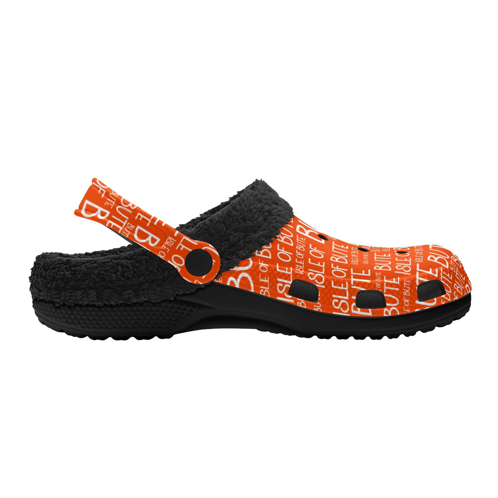 Isle of Bute Adults Fur Lined Clogs - Free p&p Worldwide