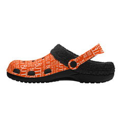 Isle of Bute Adults Fur Lined Clogs - Free p&p Worldwide
