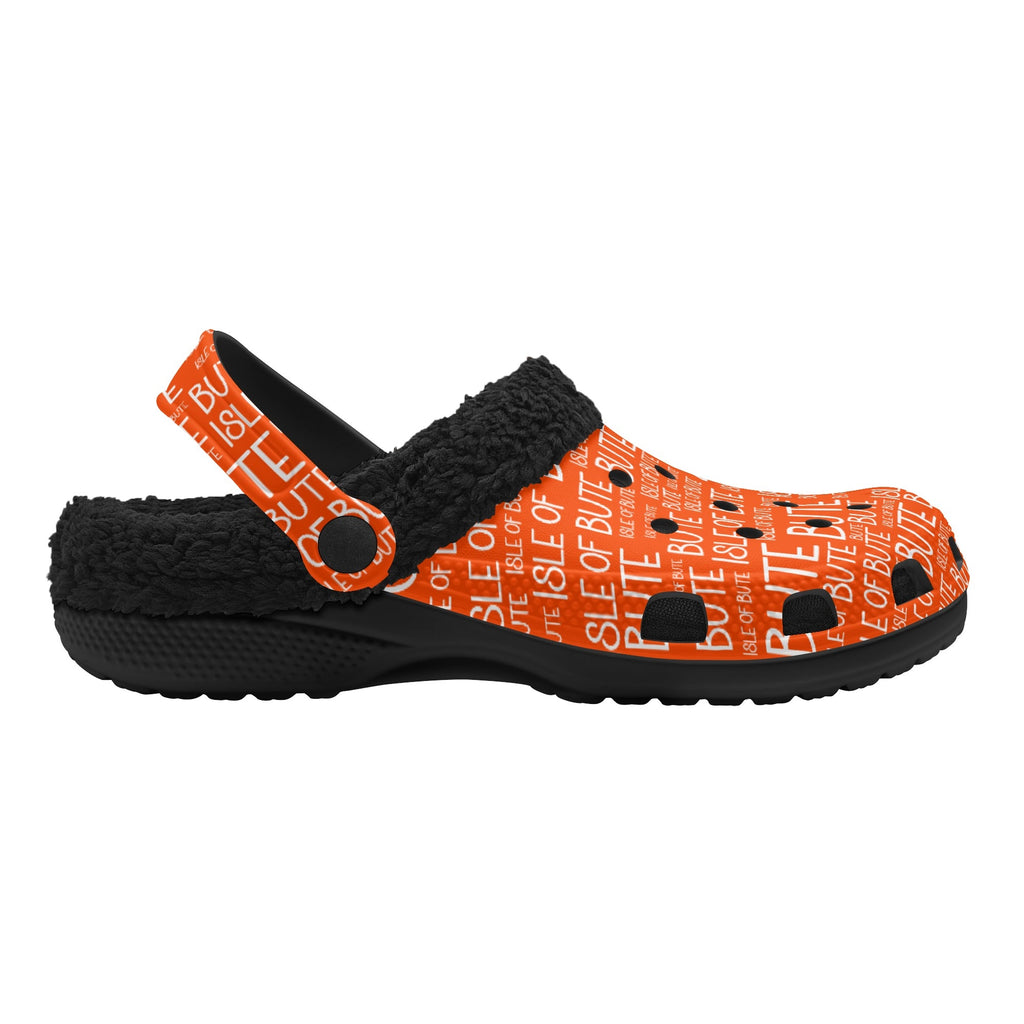 Isle of Bute Adults Fur Lined Clogs - Free p&p Worldwide