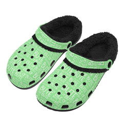 Isle of Bute Adults Fur Lined Clogs - Free p&p Worldwide
