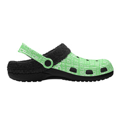 Isle of Bute Adults Fur Lined Clogs - Free p&p Worldwide