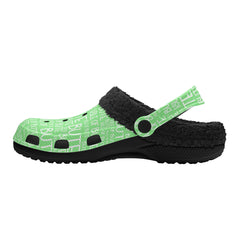 Isle of Bute Adults Fur Lined Clogs - Free p&p Worldwide