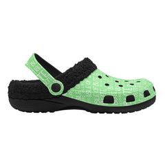 Isle of Bute Adults Fur Lined Clogs - Free p&p Worldwide