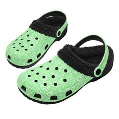 Isle of Bute Adults Fur Lined Clogs - Free p&p Worldwide
