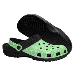 Isle of Bute Adults Fur Lined Clogs - Free p&p Worldwide