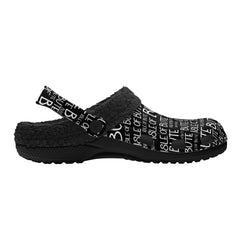 Isle of Bute Adults Fur Lined Clogs - Free p&p Worldwide