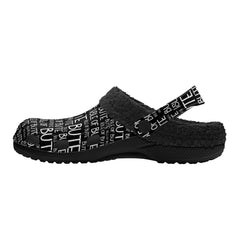 Isle of Bute Adults Fur Lined Clogs - Free p&p Worldwide