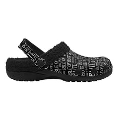 Isle of Bute Adults Fur Lined Clogs - Free p&p Worldwide