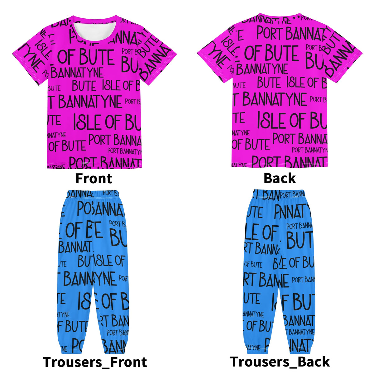 Isle of Bute Children's Sleepwear - Free p&p Worldwide