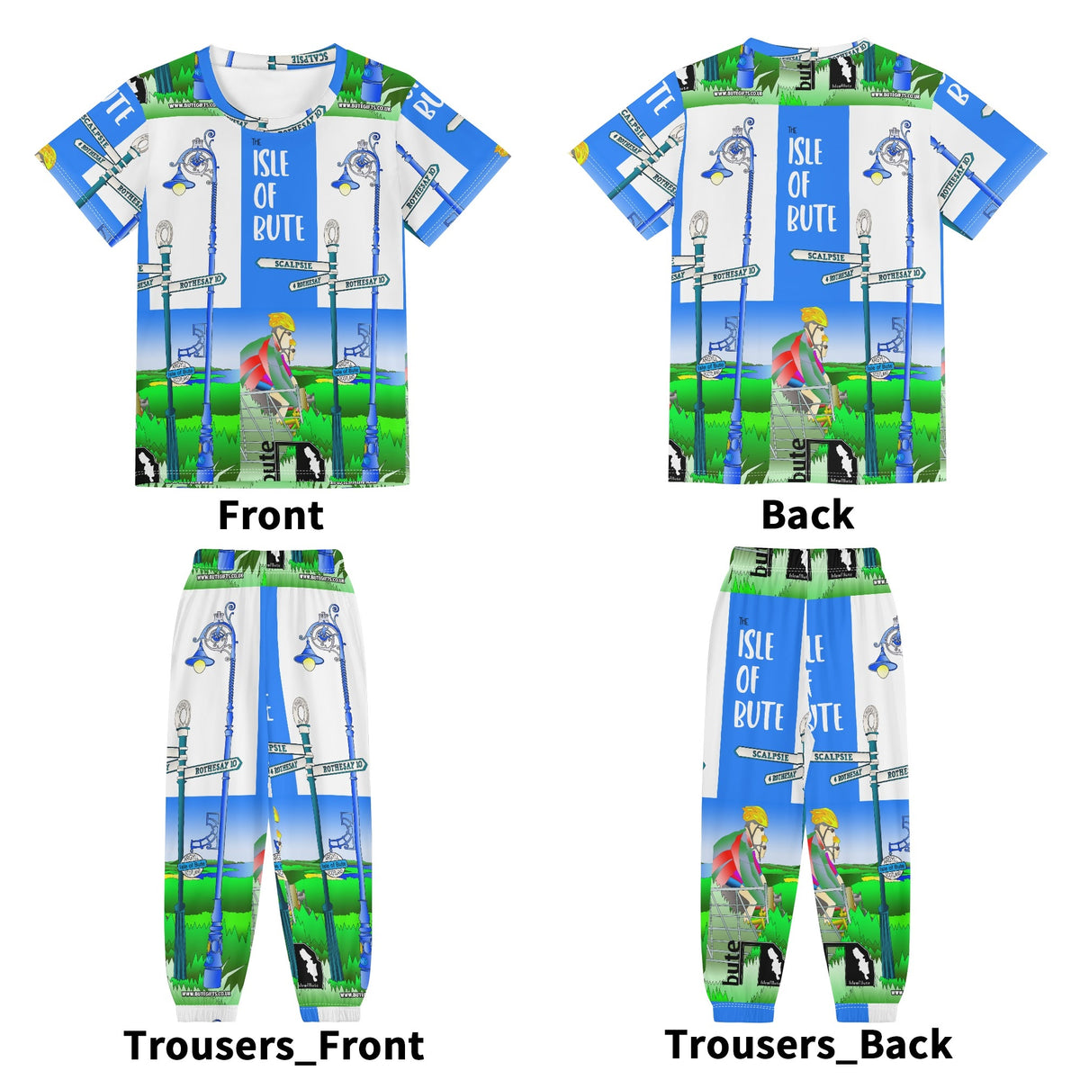 Isle of Bute Children's Sleepwear - Free p&p Worldwide