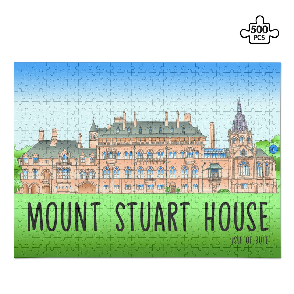 Mount Stuart Isle of Bute Picture Puzzle Jigsaw (500 Pcs)  - Free p&p Worldwide