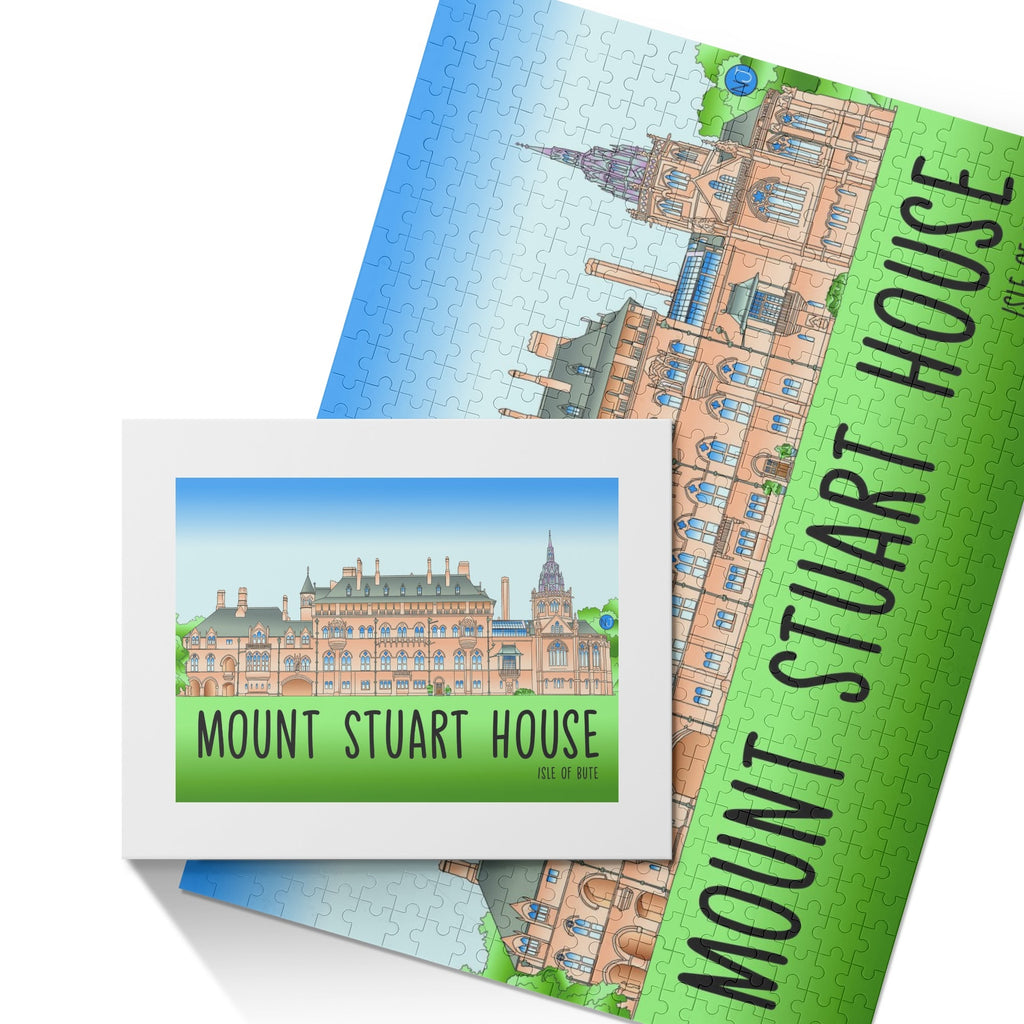Mount Stuart Isle of Bute Picture Puzzle Jigsaw (500 Pcs)  - Free p&p Worldwide