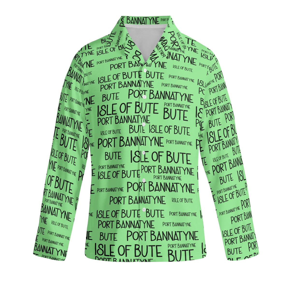 Adult - Port Bannatyne Isle of Bute Long-Sleeve Pyjama Set - Free p&p Worldwide
