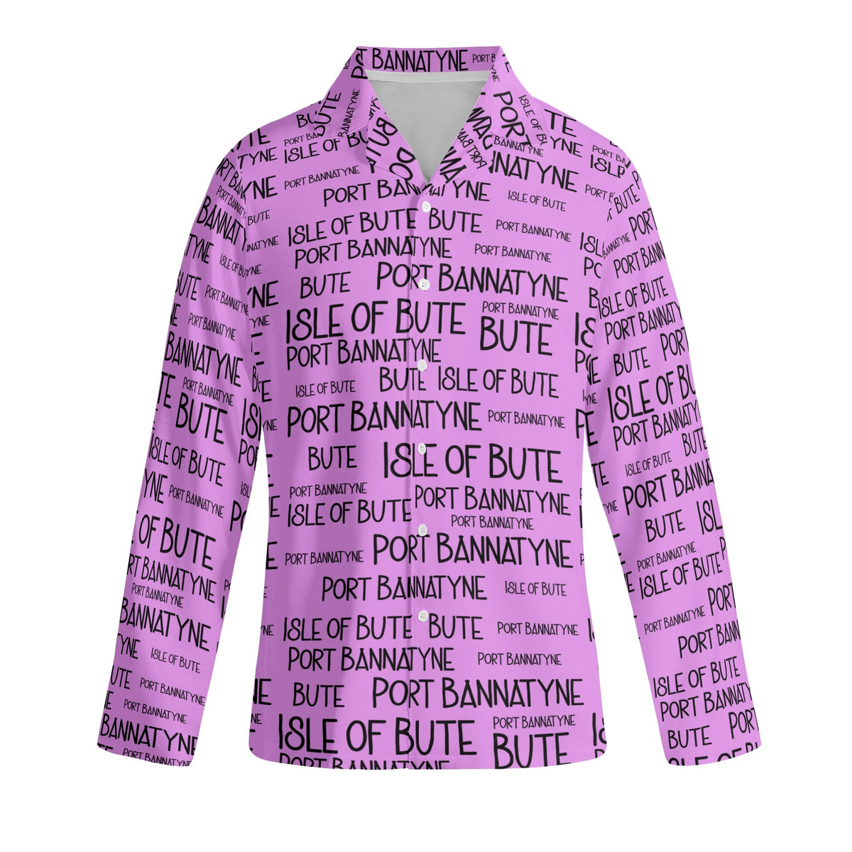 Adult - Port Bannatyne Isle of Bute Long-Sleeve Pyjama Set - Free p&p Worldwide