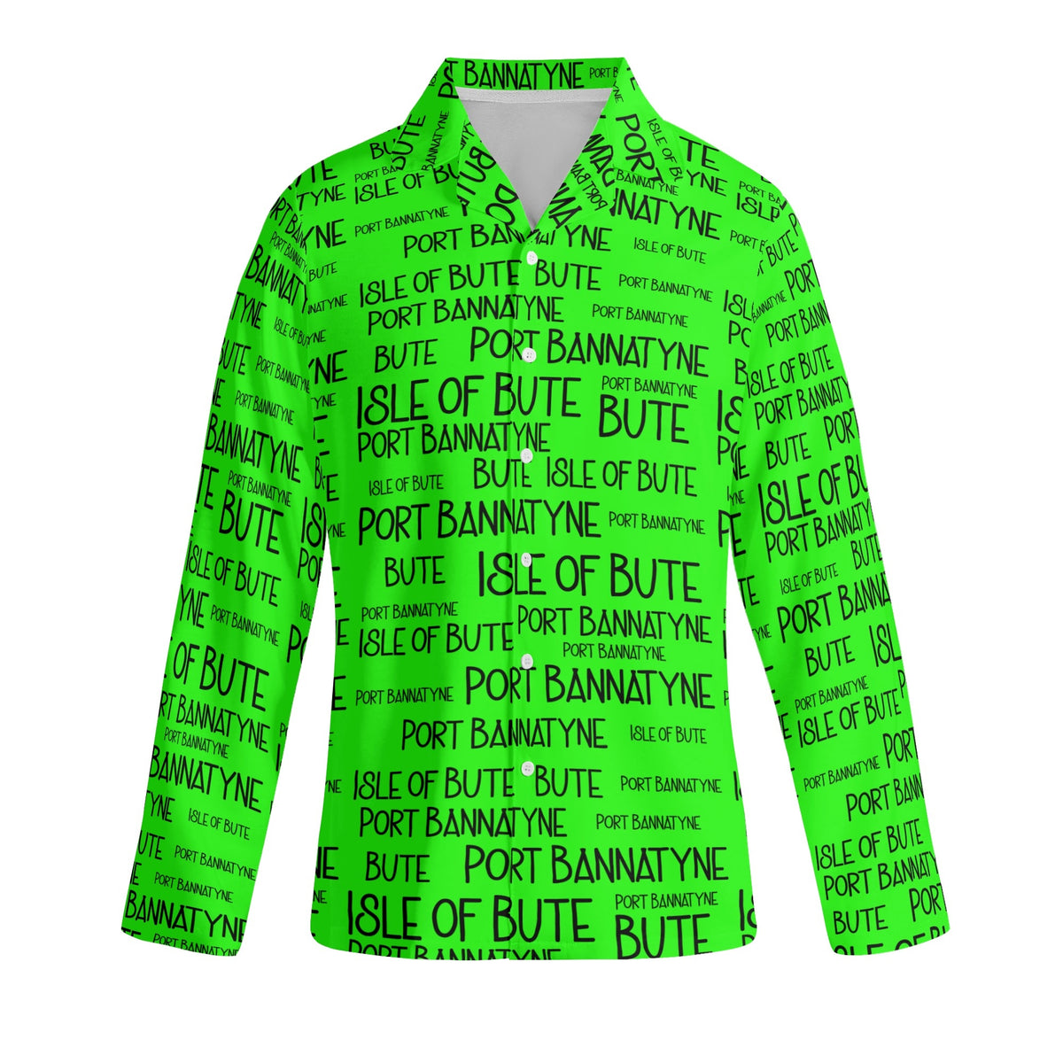Adult - Port Bannatyne Isle of Bute Long-Sleeve Pyjama Set - Free p&p Worldwide