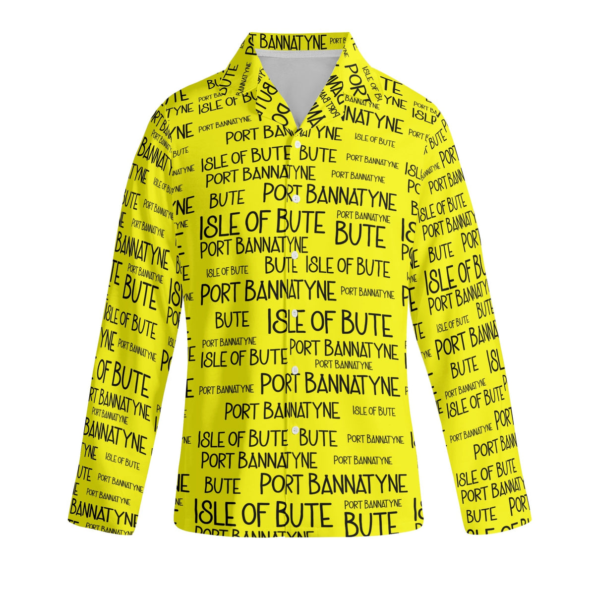 Adult - Port Bannatyne Isle of Bute Long-Sleeve Pyjama Set - Free p&p Worldwide