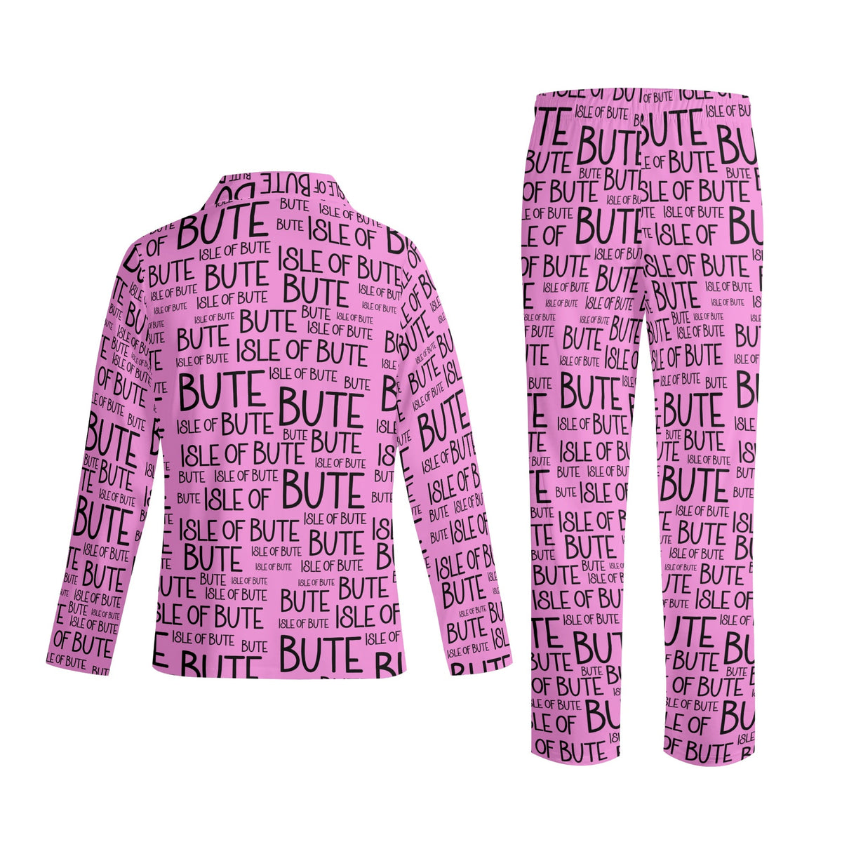 Adult Isle of Bute Long-Sleeve Pyjama Set - Free p&p Worldwide