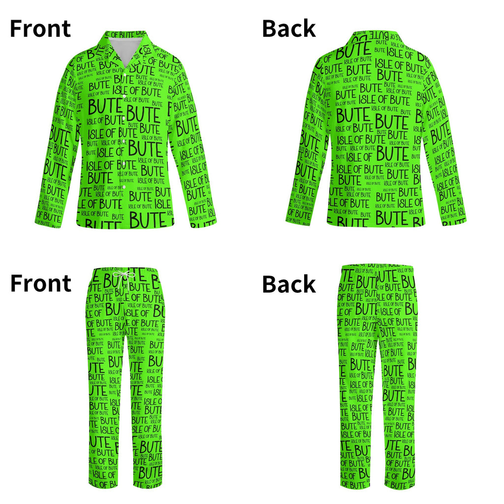 Adult Isle of Bute Long-Sleeve Pyjama Set - Free p&p Worldwide