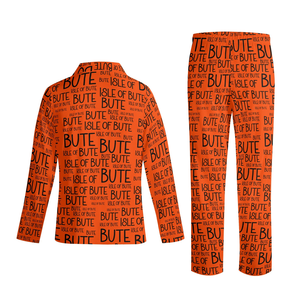 Adult Isle of Bute Long-Sleeve Pyjama Set - Free p&p Worldwide