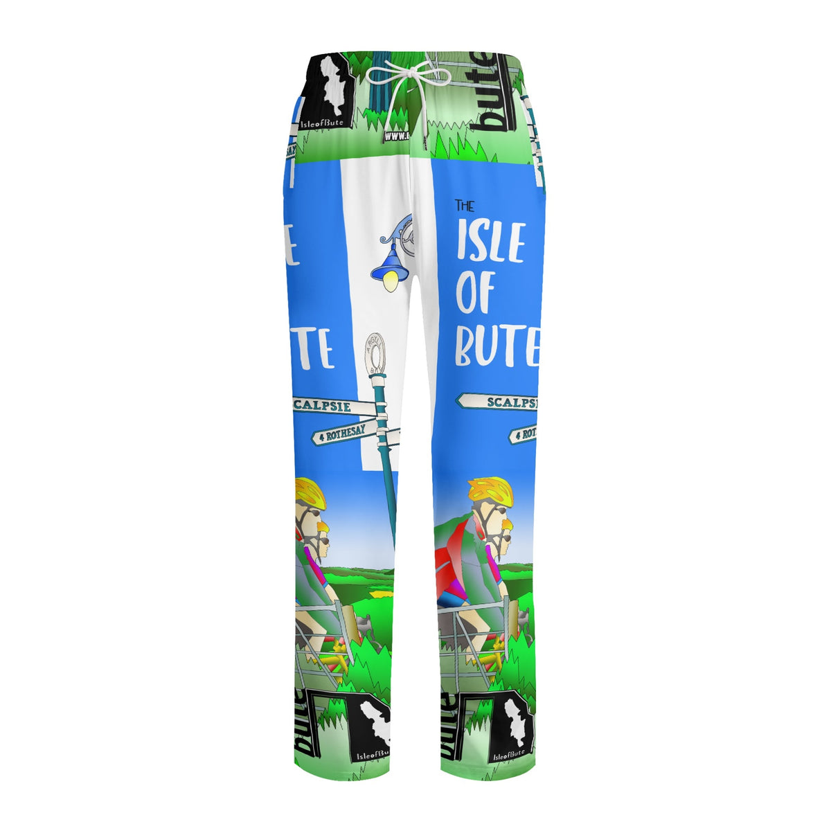 Adult Isle of Bute Long-Sleeve Pyjama Set - Free p&p Worldwide