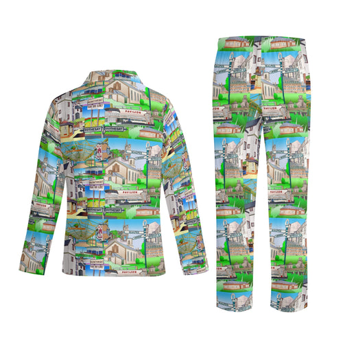 Adult Isle of Bute Long-Sleeve Pyjama Set - Free p&p Worldwide