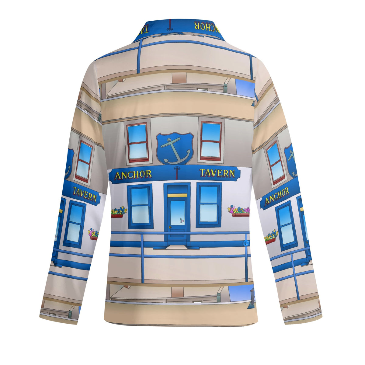 Adult The Anchor Tavern Isle of Bute Long-Sleeve Pyjama Set - Free p&p Worldwide