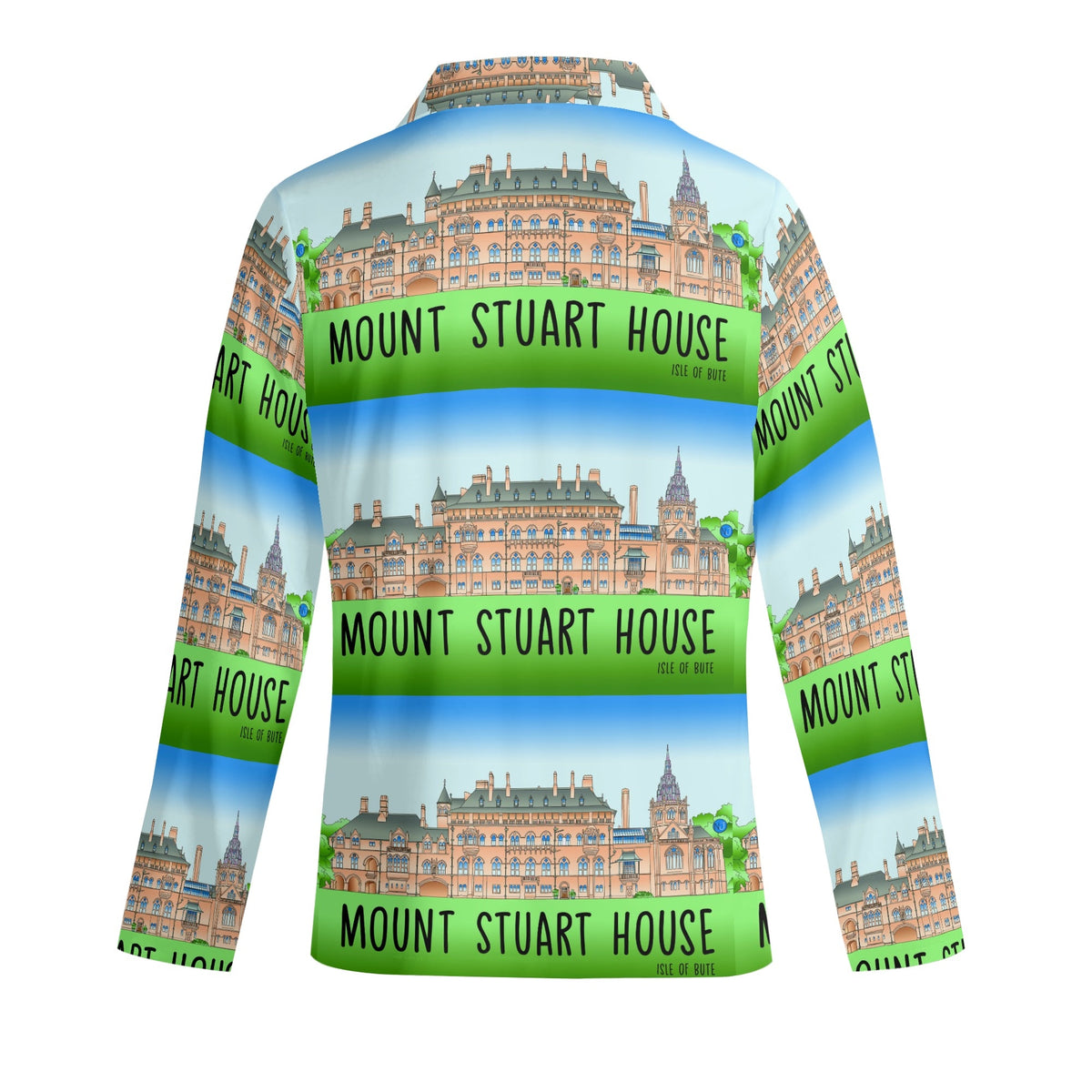 Adult Mount Stuart Isle of Bute Long-Sleeve Pyjama Set - Free p&p Worldwide