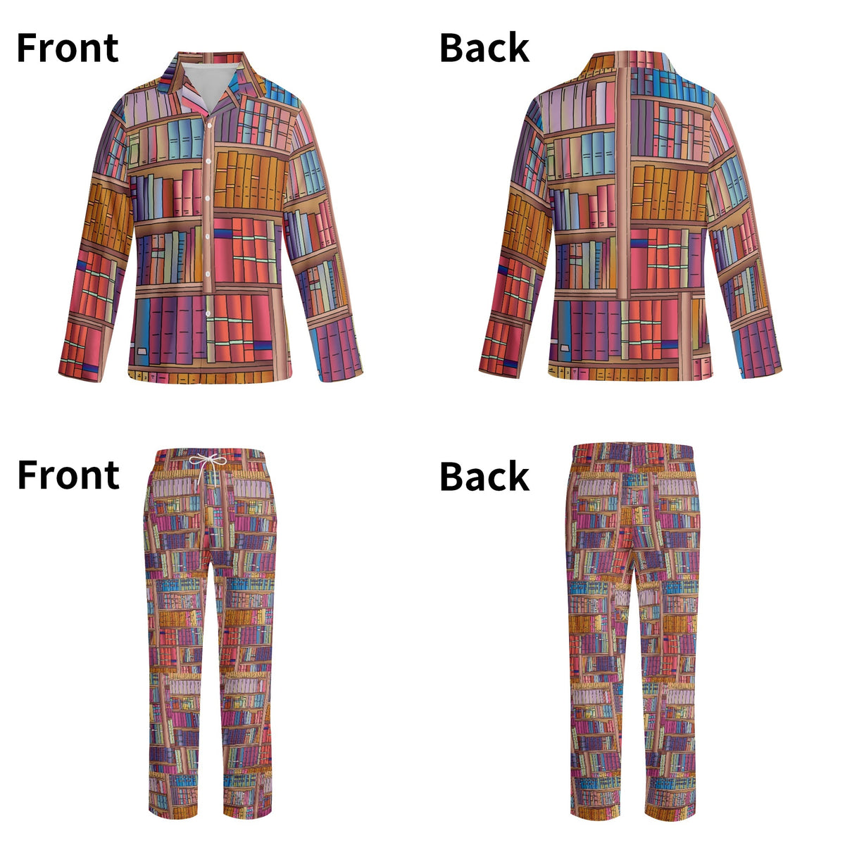 Adult Isle of Bute Long-Sleeve Pyjama Set - Free p&p Worldwide