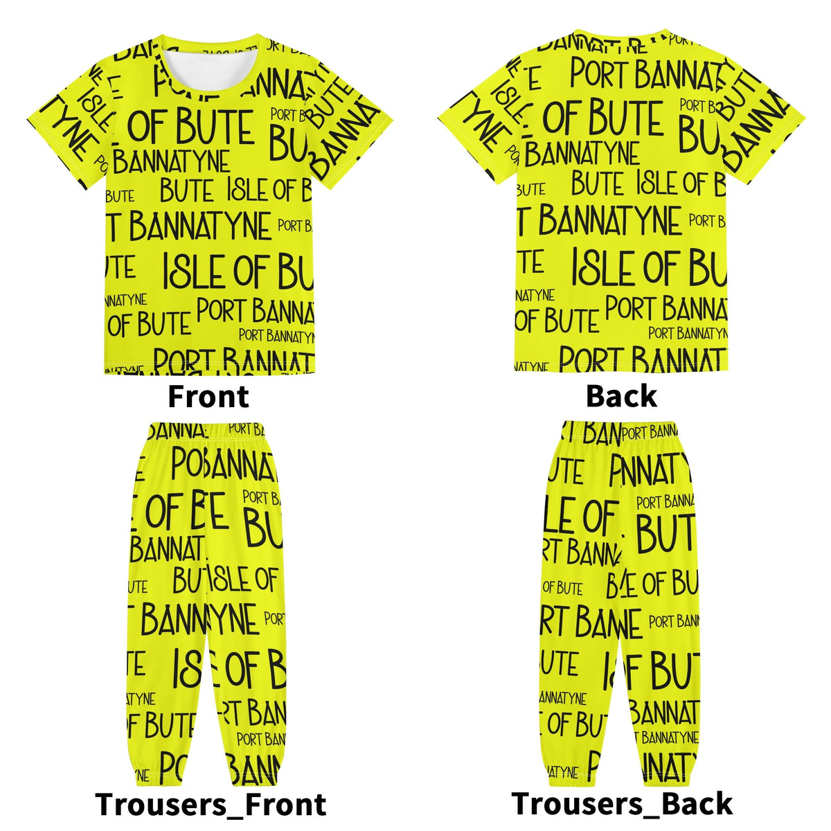 Isle of Bute Children's Sleepwear - Free p&p Worldwide
