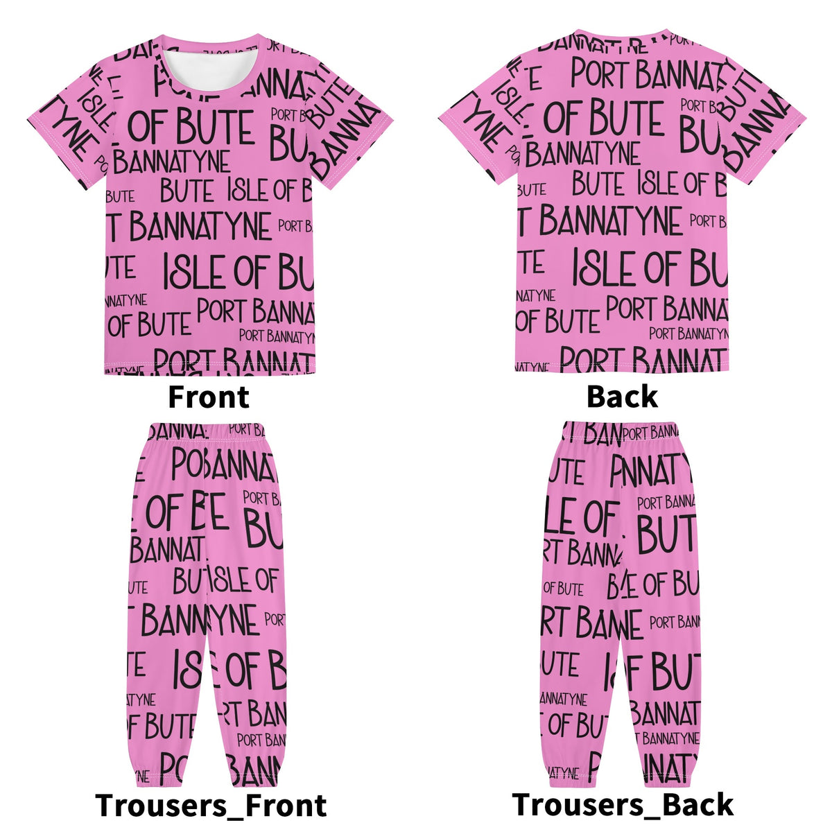 Isle of Bute Children's Sleepwear - Free p&p Worldwide