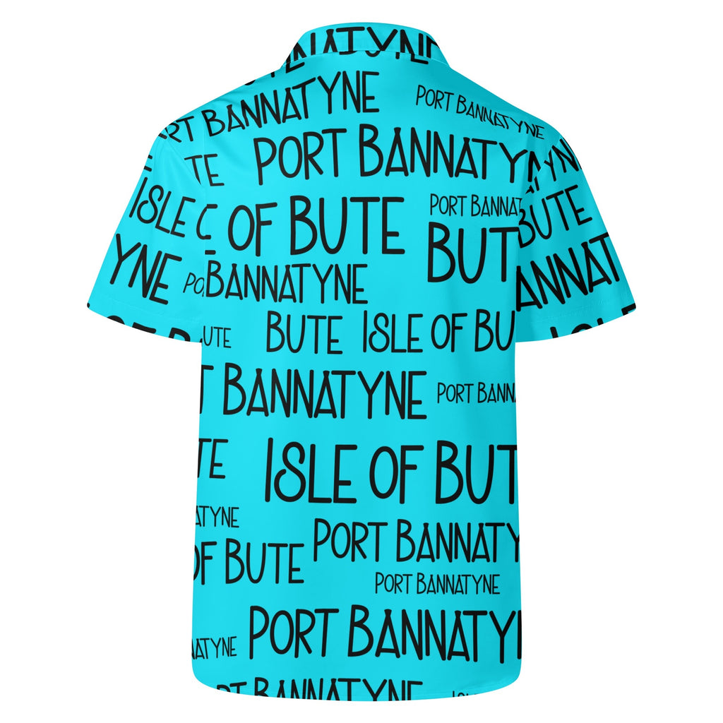 Isle of Bute Men's Casual Hawaiian Shirt - Free p&p Worldwide