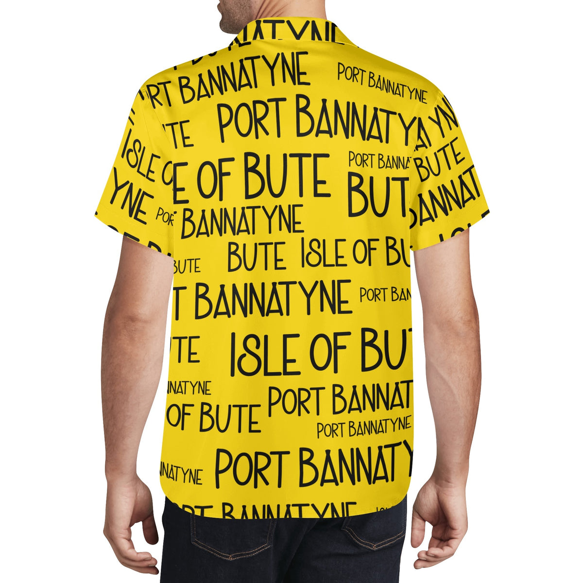 Isle of Bute Men's Casual Hawaiian Shirt - Free p&p Worldwide