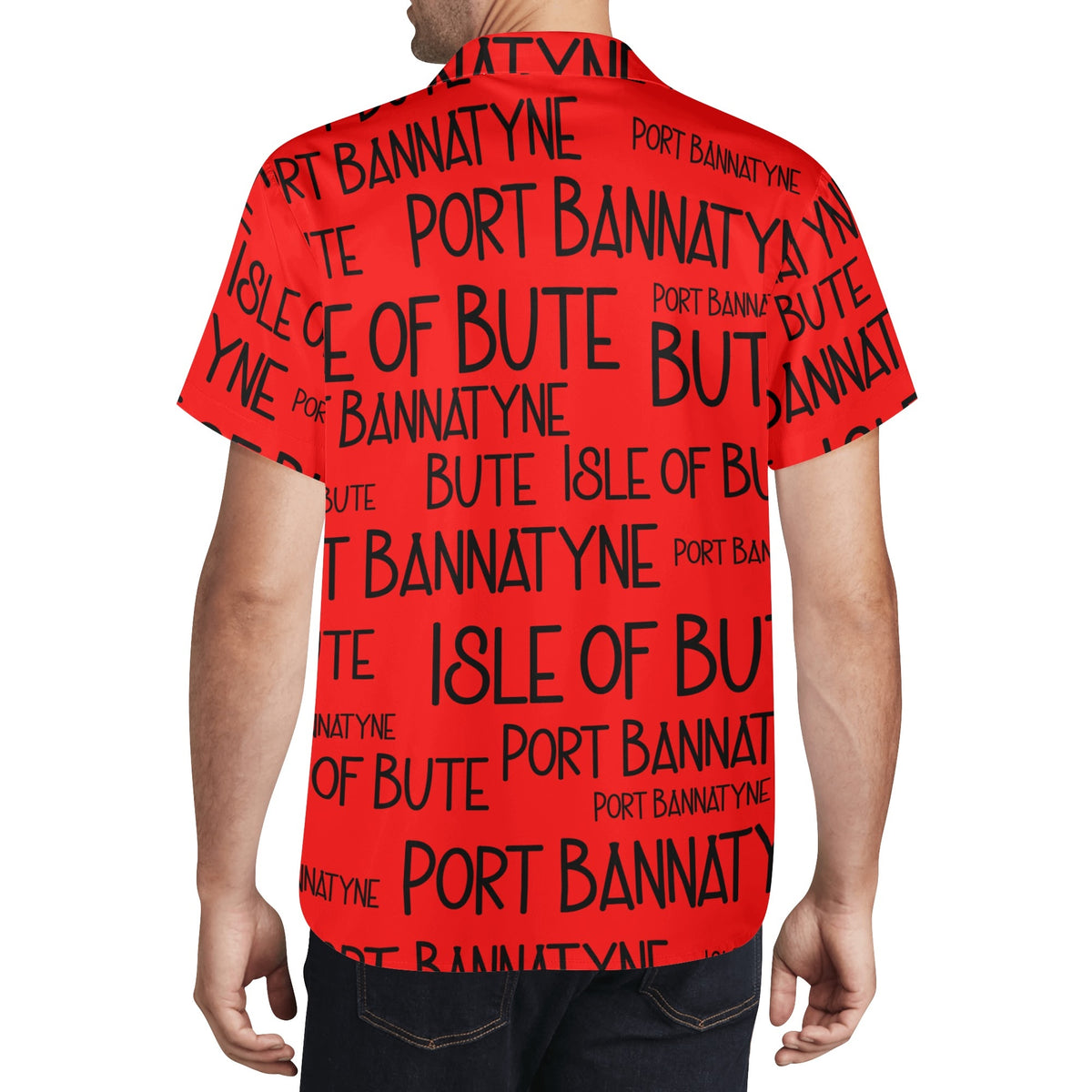 Isle of Bute Men's Casual Hawaiian Shirt - Free p&p Worldwide